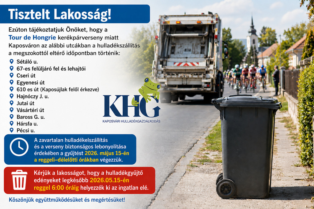 Lakossági tájékoztatás