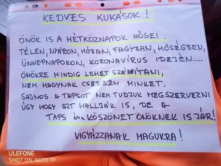 Köszönjük a szép szavakat!